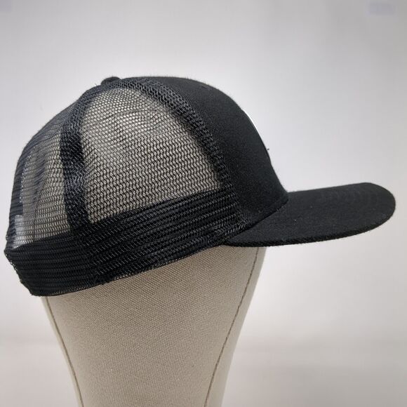 Never Loose Your Way Snapback Trucker Hat Black OSFA Adjustable Mesh Back - Picture 3 of 6